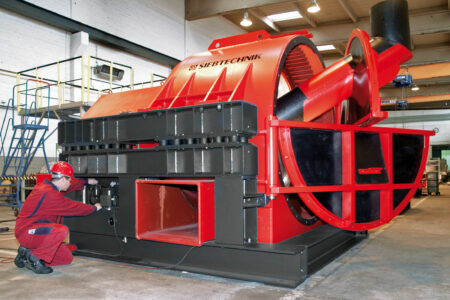 Oscillating centrifuge HSG