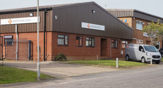 Company building of SIEBTECHNIK TEMA Ltd Process Equipment in Great Britain