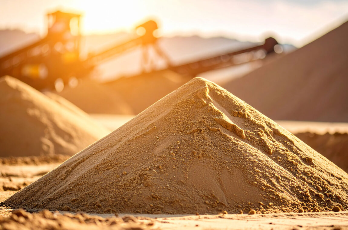 Sand mining